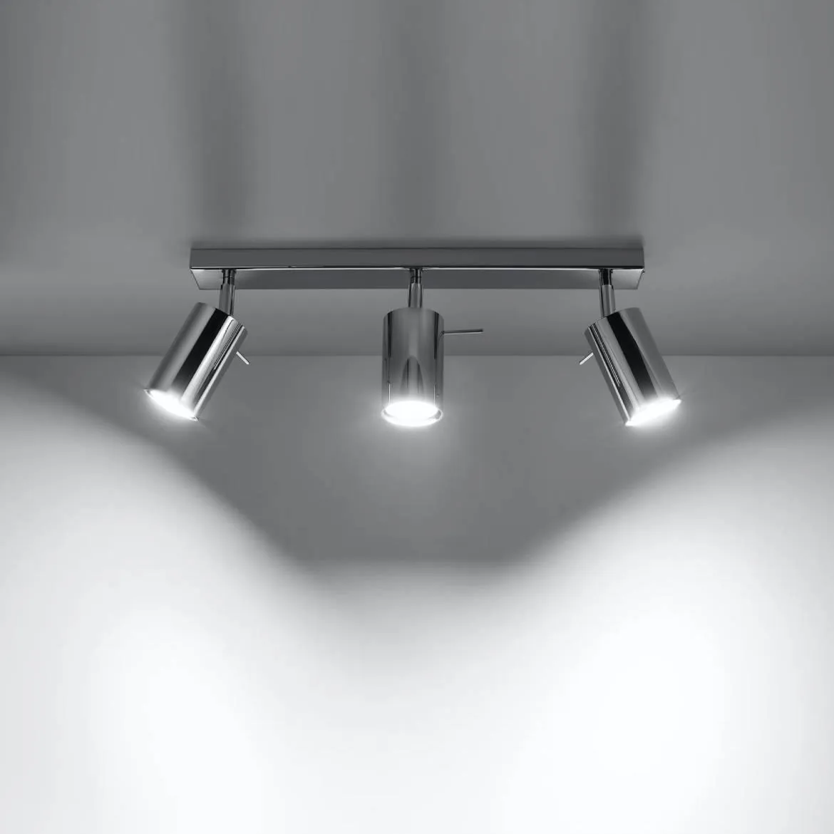 Stropna lampa Oregon 3 hrom