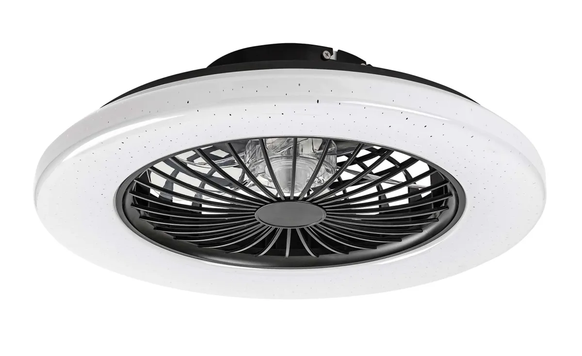 Stropni ventilator dalfon led 48w crni