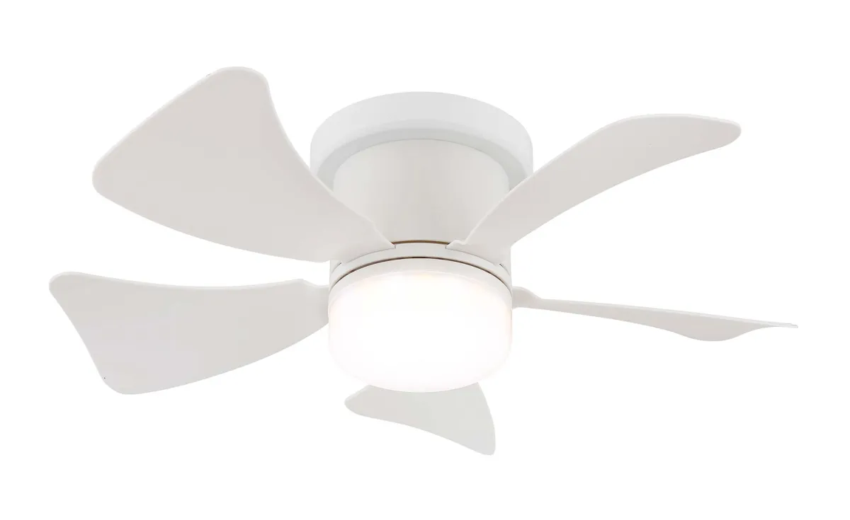 Stropni ventilator hines led beli