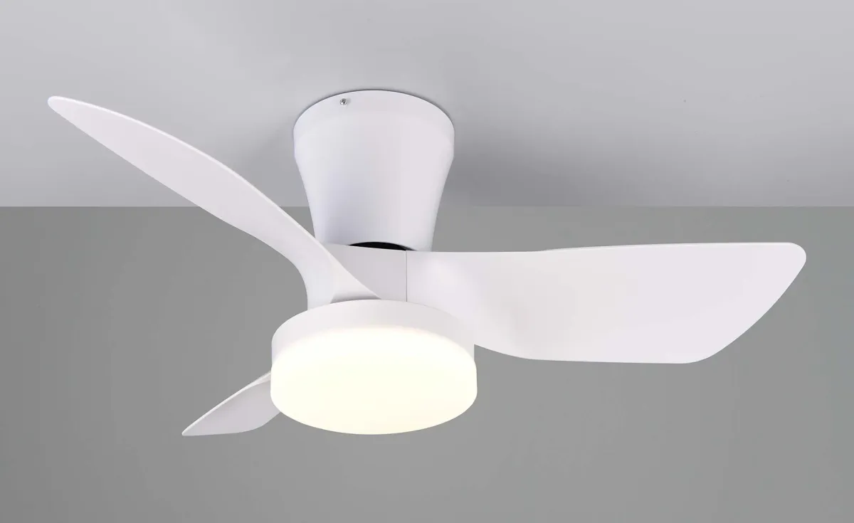 Stropni ventilator rowena led beli