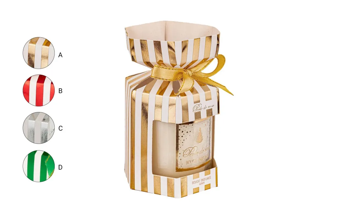 Sveća mirisna Crackers 6.2x7.5 cm sort 4