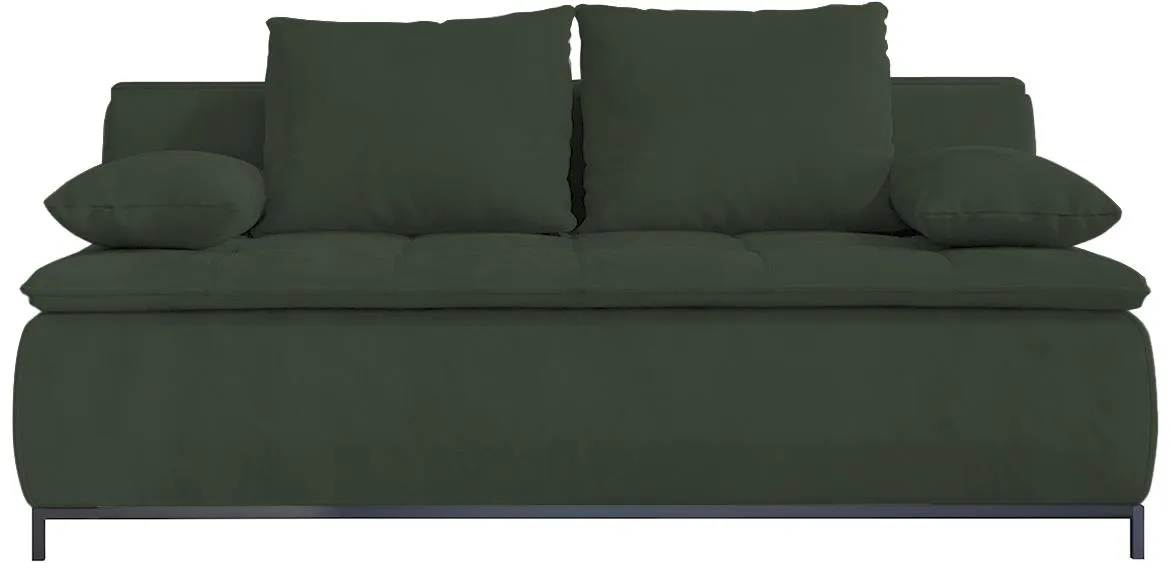 Sweet trosjed s ležajem i prostorom za odlaganje 204x106x91 zelena Whisper 11