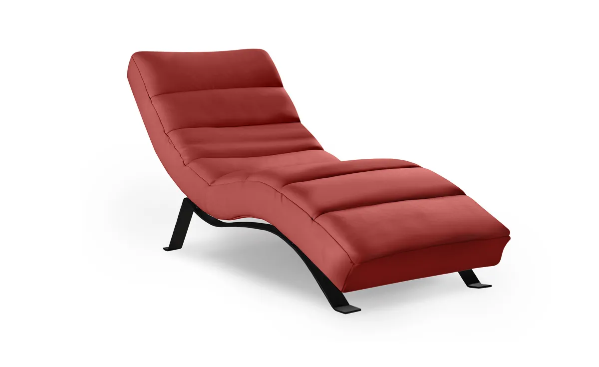 Swing fotelja koža madras 65x171x55/95  cm
