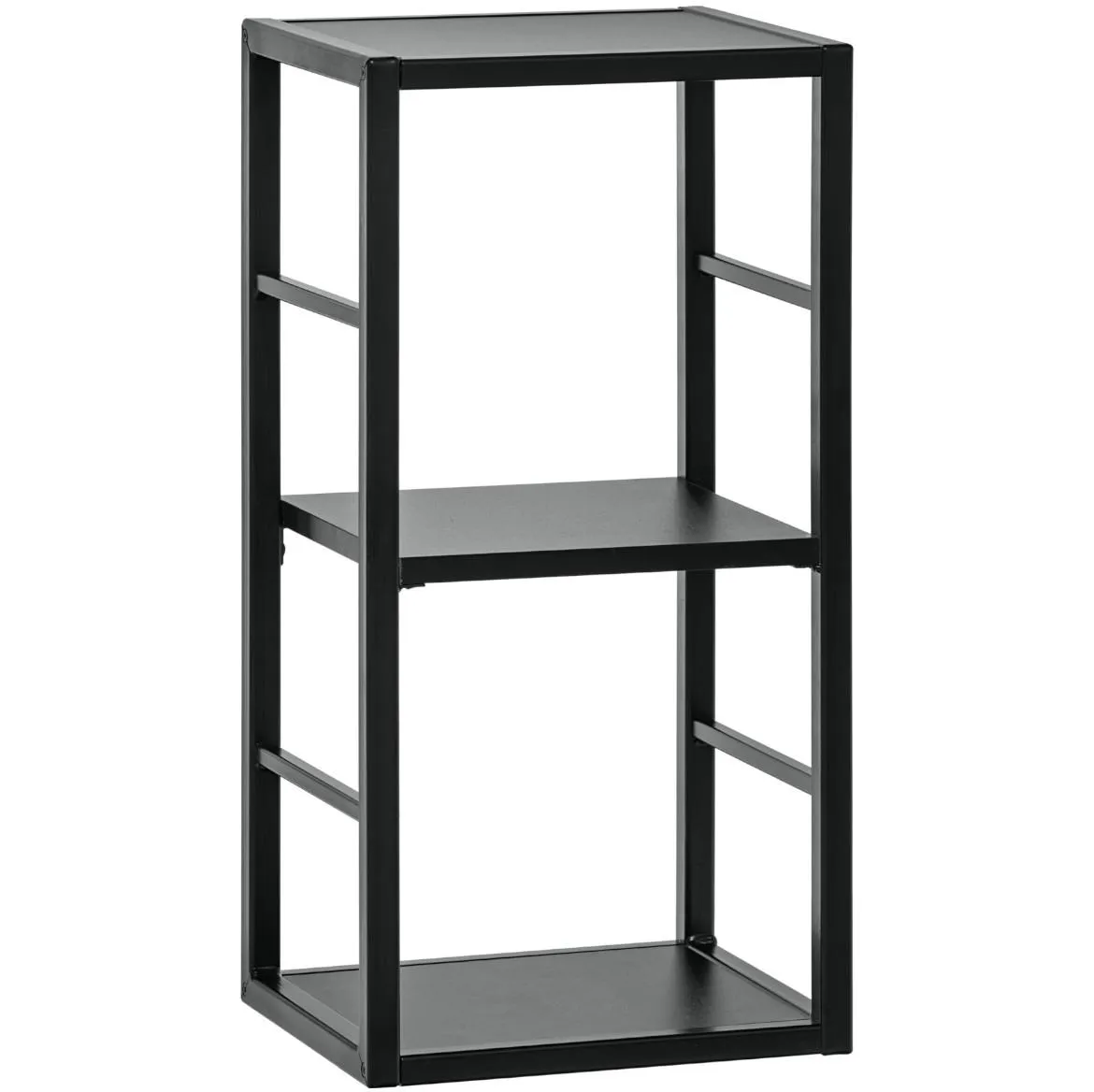 Switch metalna polica 2 otvora 30x25x60 crna