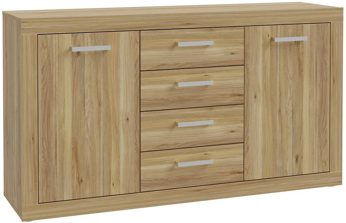 Talino komoda 2d4s Tbbk231-D108 152,8x41x,85,5 mauvella hrast