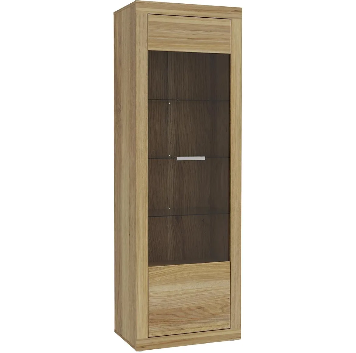 Talino L/R  Tbbv713-D108 vitrina 63,4x41x190,7 mauvella hrast