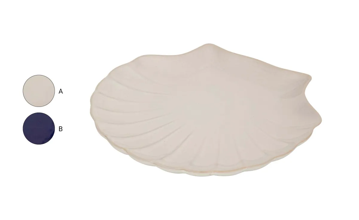 Tanjir za posluživanje Shell 25x23cm više boja
