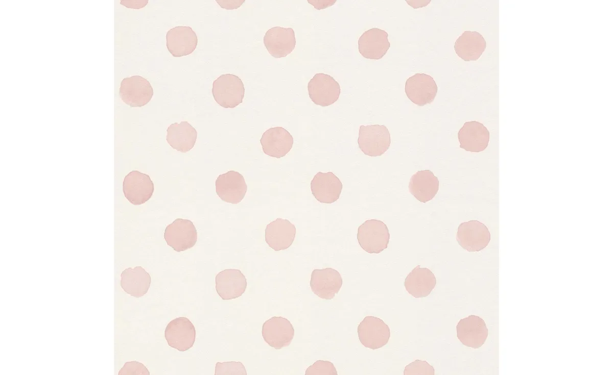 Tapeta bambino dots pink 53x1005cm