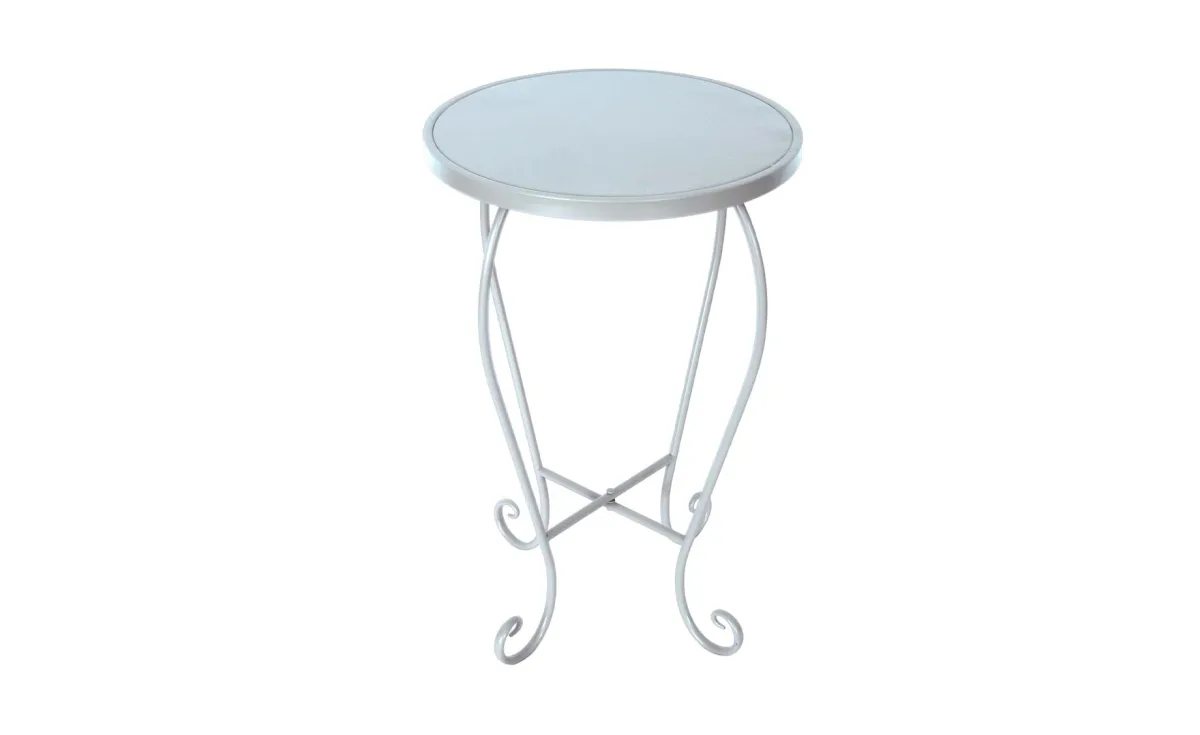 Tavolino stalak za cveće D37x57 cm, bela