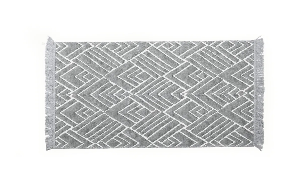 Tepih Boho Kilim 80x140cm sivi