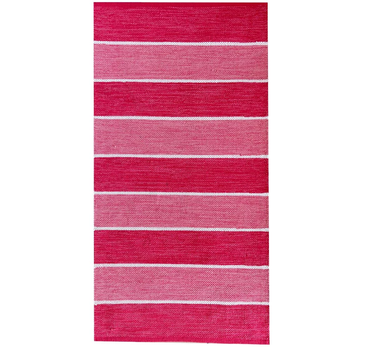 Tepih Chevron Stripe 80x150cm crveni