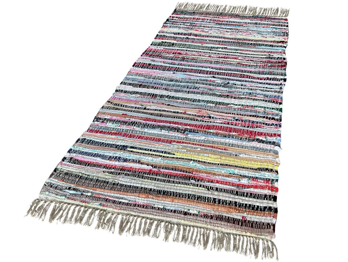 Tepih Chindi 60x120cm beli