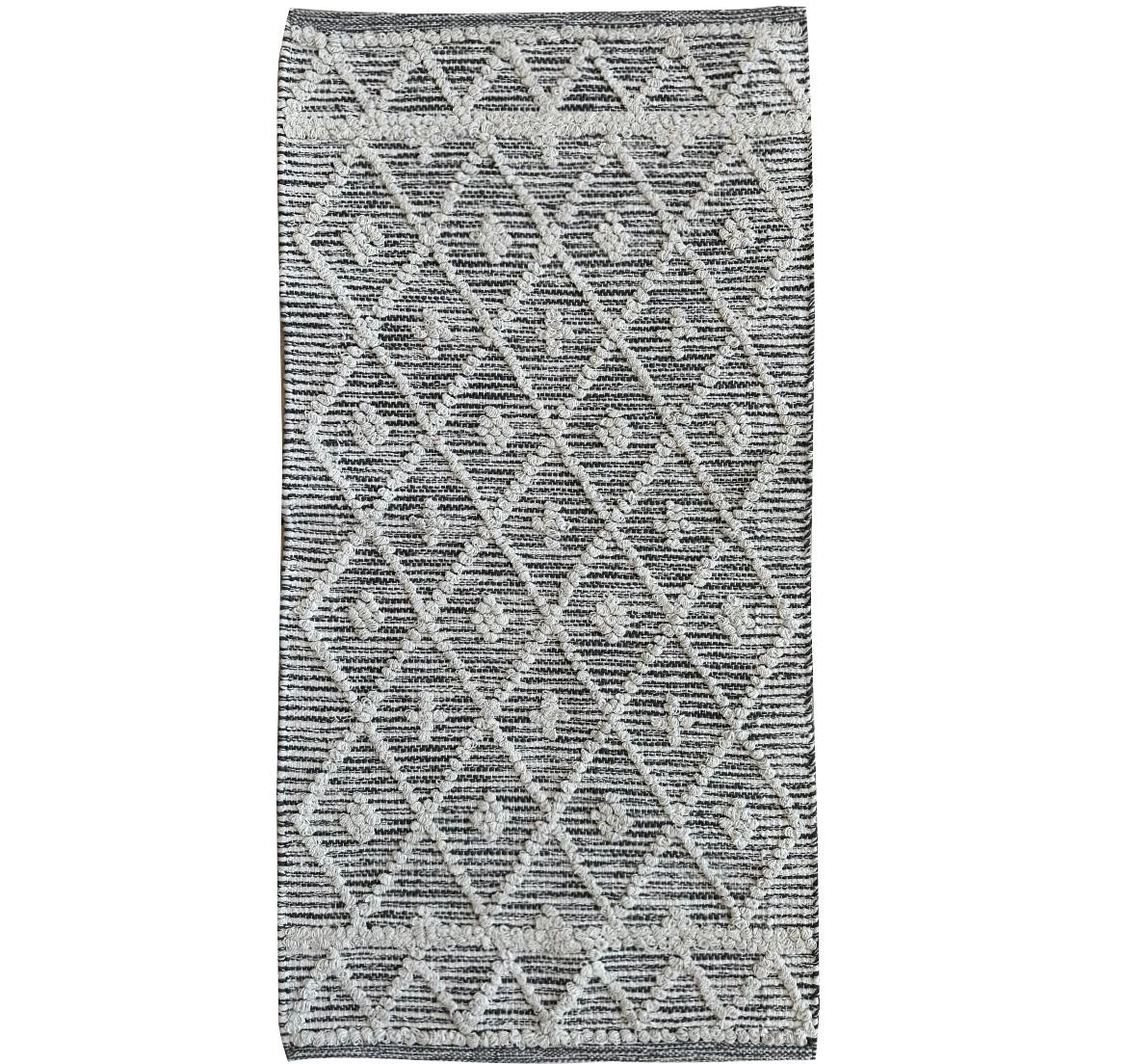 Tepih Chindi 60x120cm sivi