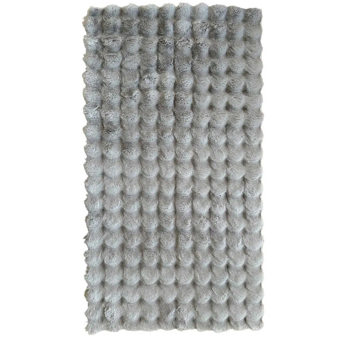 Tepih Fuzzy Bubble 140 x 200 cm sivi