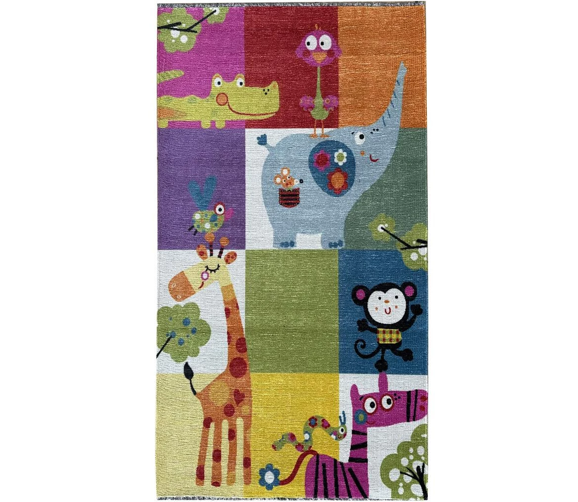 Tepih Print Pera Bumblebee Happy Zoo 80 x 150 cm