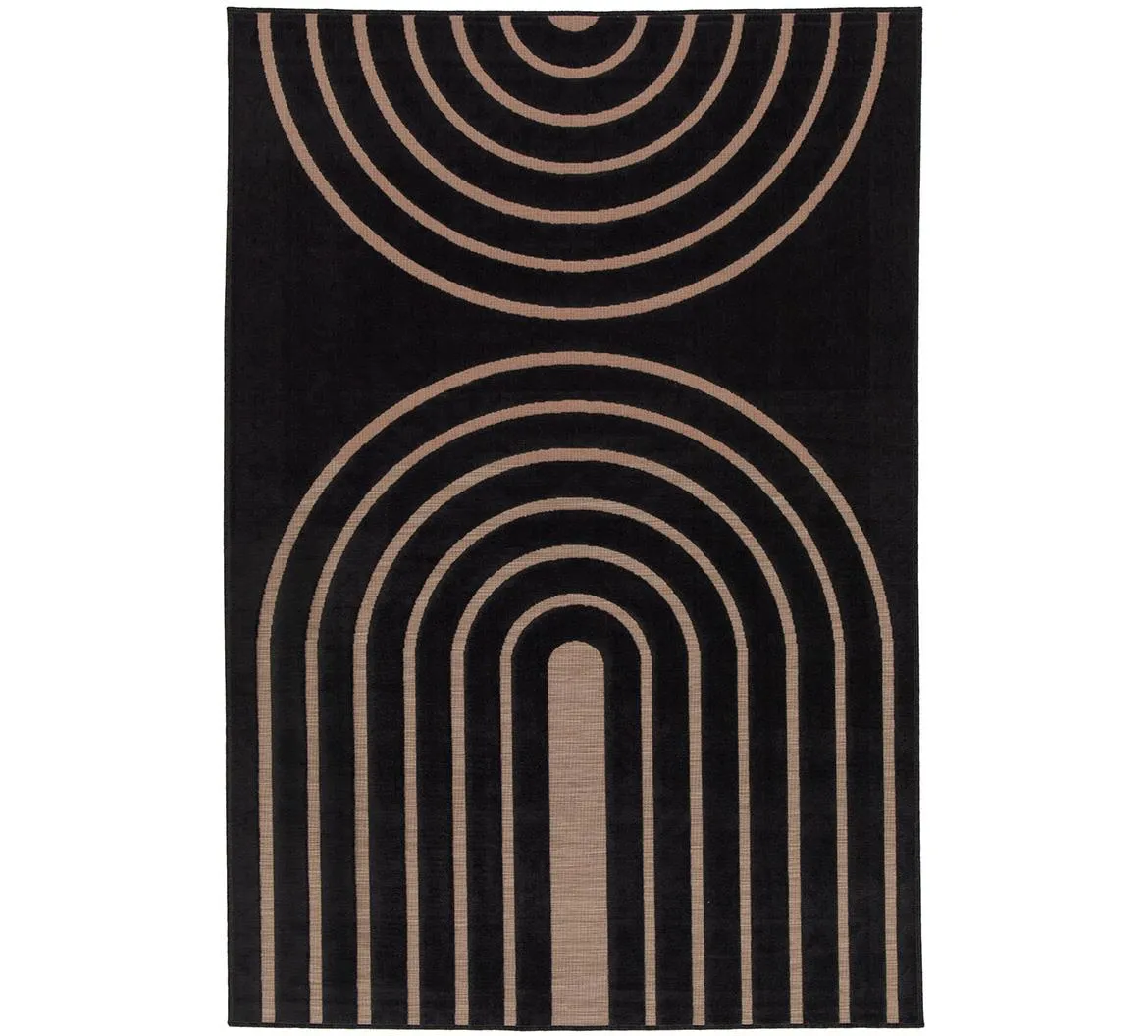 Tepih Ray 160x230cm crni