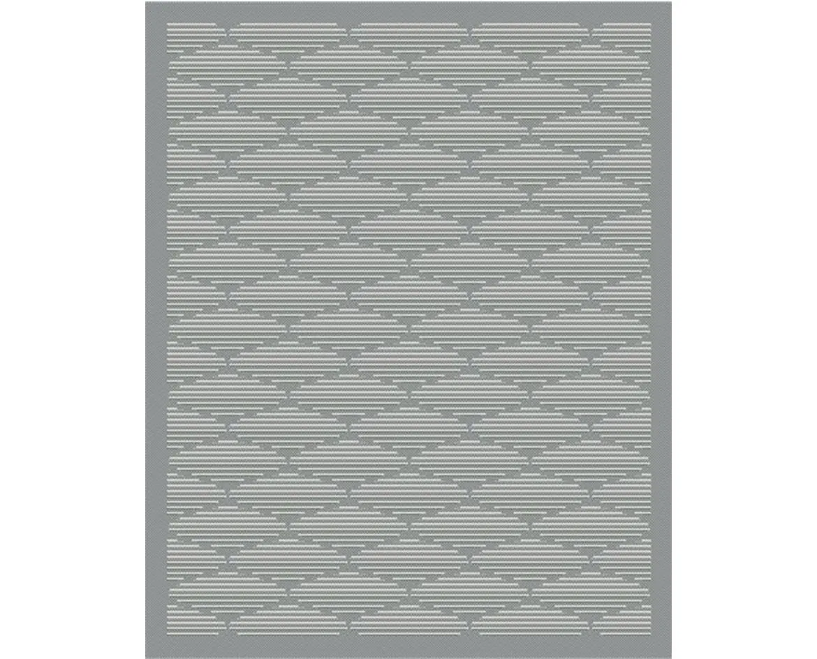 Tepih Reverso Unathi 120 x 160 cm sivi