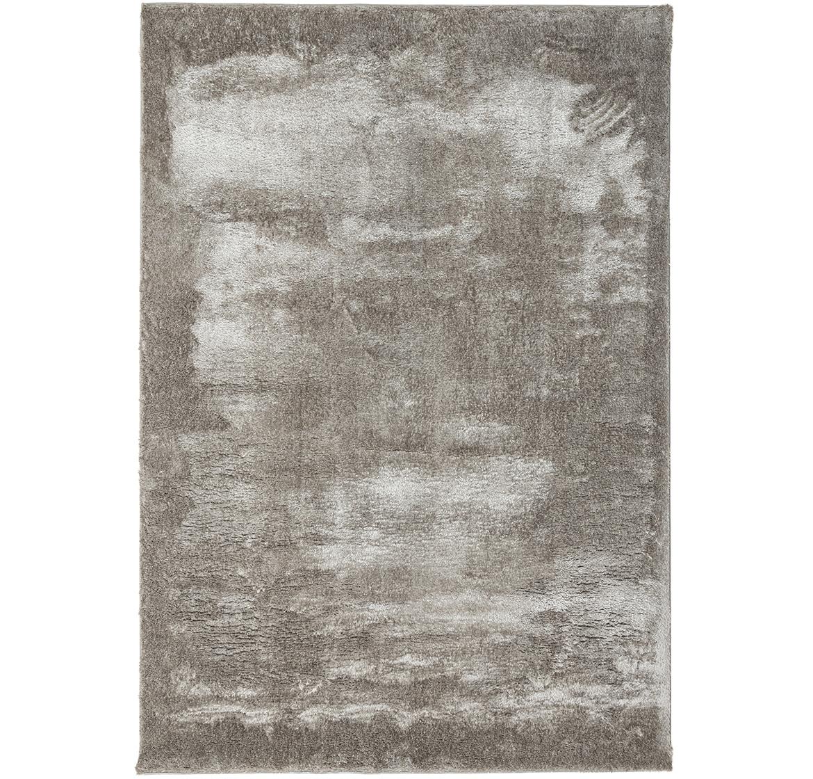 Tepih Shaggy Abbye 140 x 200 cm srebrni