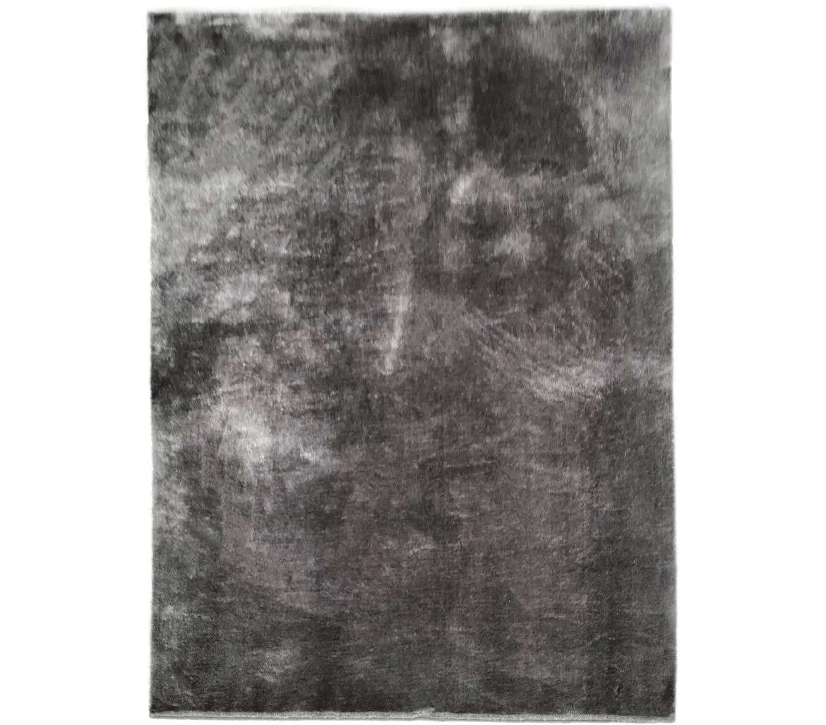 Tepih Soft Shaggy Zsofia 80 x 150 cm srebrni