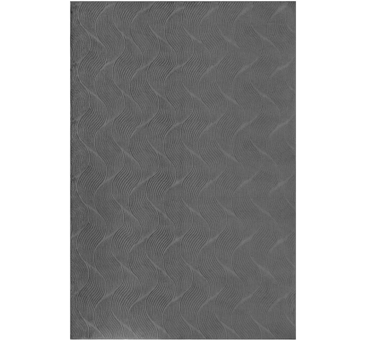 Tepih Stilo Enoch 160 x 230 cm tamno sivi