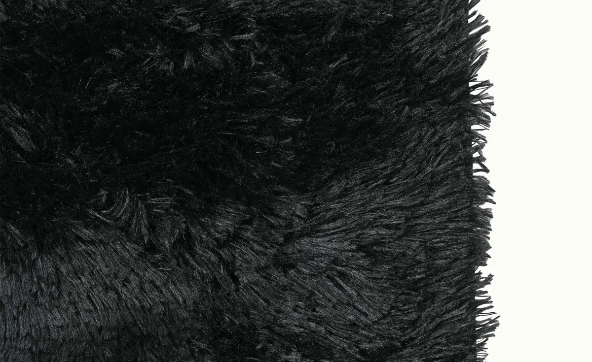 Tepih Stone Shaggy 80x150cm crni