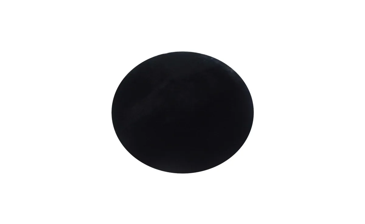 Tepih Timmy 80 x 80 cm crni okrugli