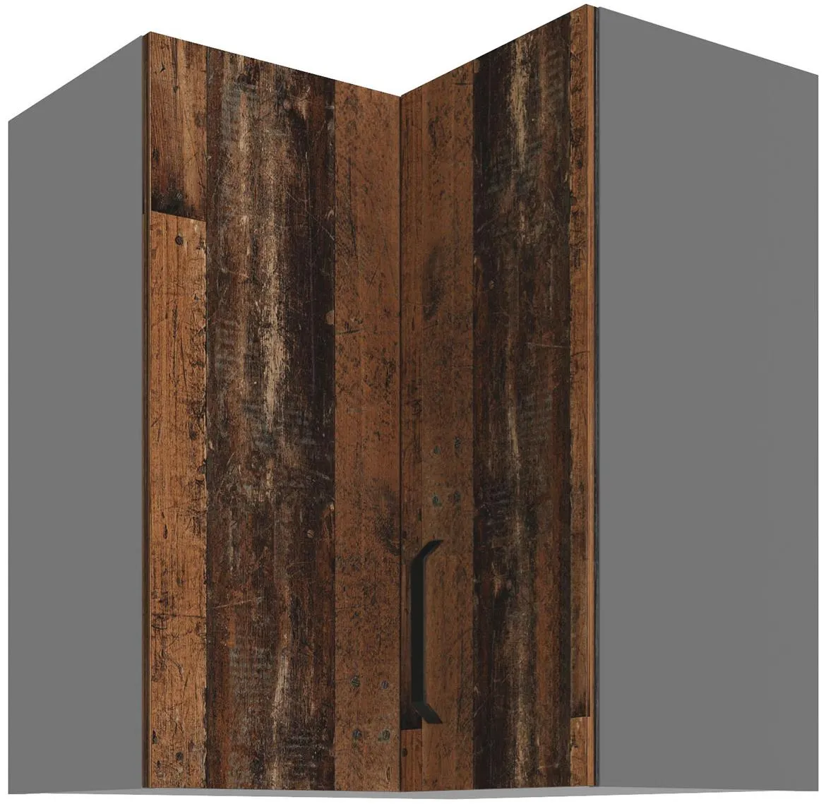 Tessa 60x60gn-72 2f (90°) ugaoni el.2vr.60x60x72 siva-old style wood