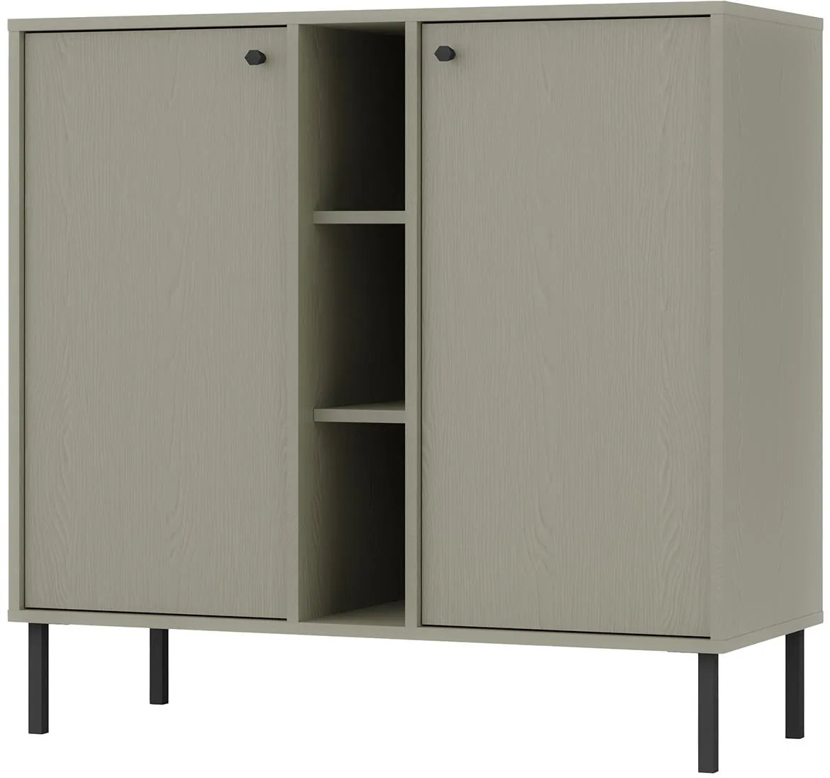 Tokyo 2 2D komoda 2vrata 100,2x40,8x95 eukaliptus 822