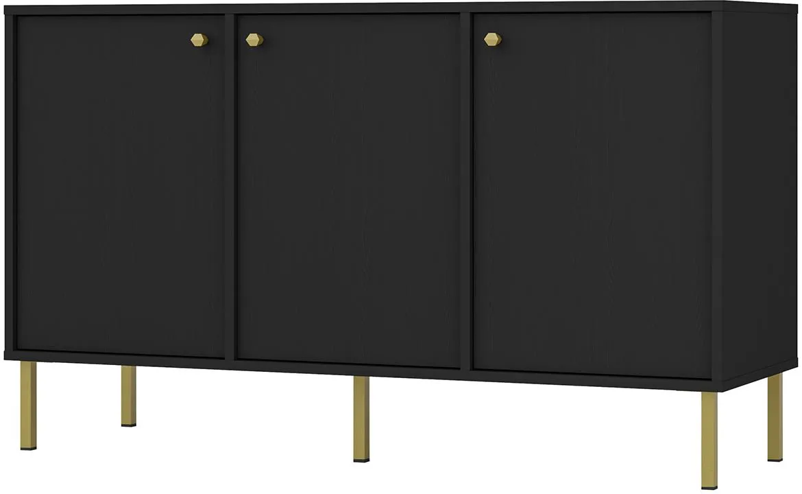Tokyo 2 3F komoda 3vrata 124,5x40,8x73,9 bež 813