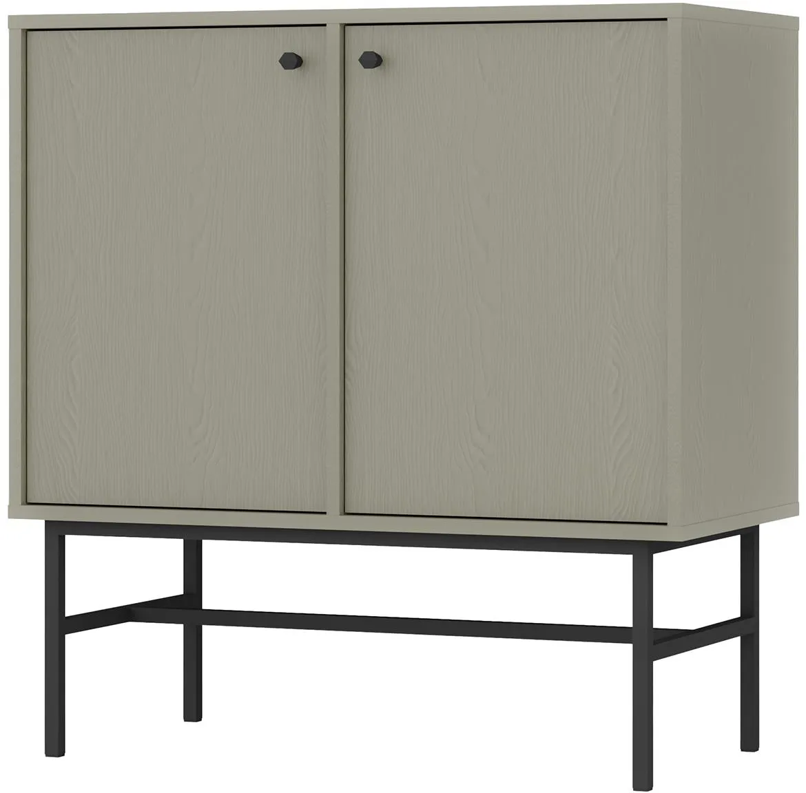 Tokyo 3 2F komoda 2vrata 83,6x40,8x86,4 eukaliptus 812