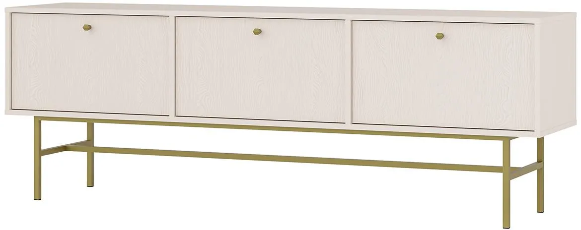 Tokyo 3 3K TV komoda 3vrata 180x40,8x62,5 bež 303