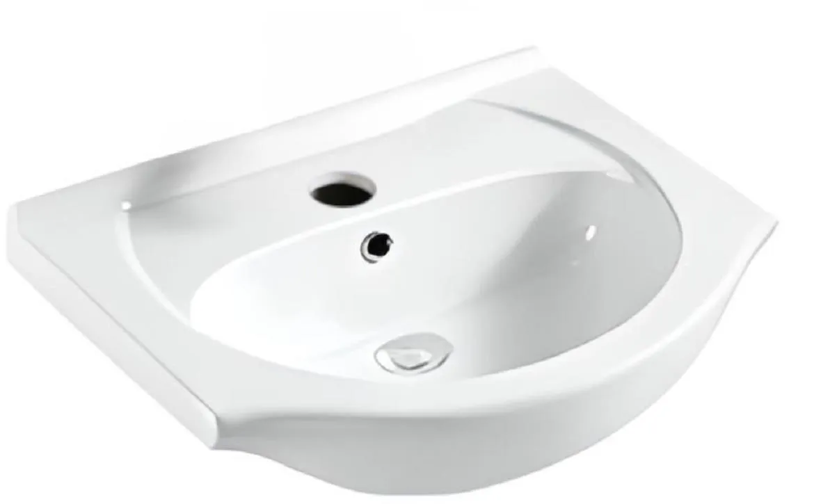 Tokyo 50 umivaonik keramicki 50x43x18 beli