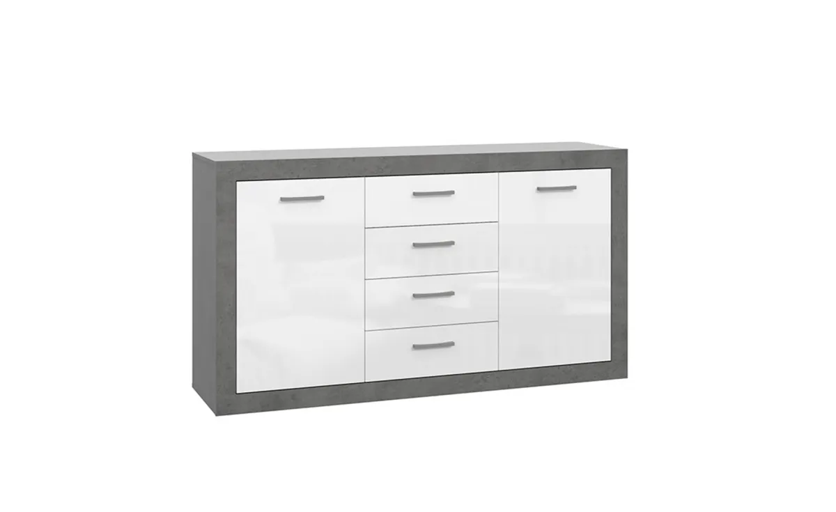 Trebbia komoda 2 vrata+4 fioke 153x41x86 cm