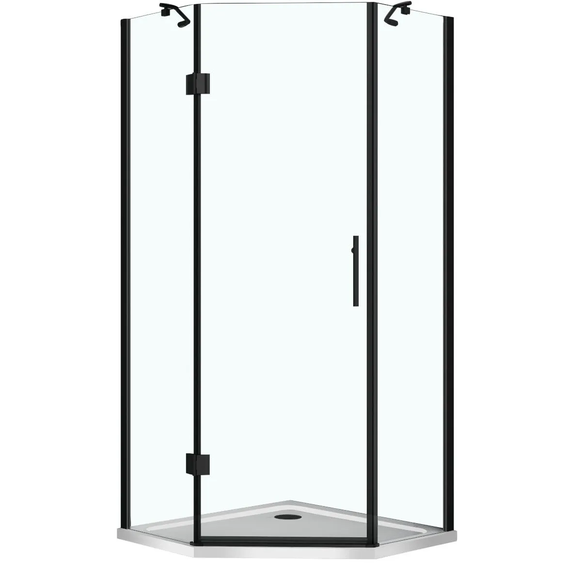 Tuš kabina Verdi Black 90x90x185