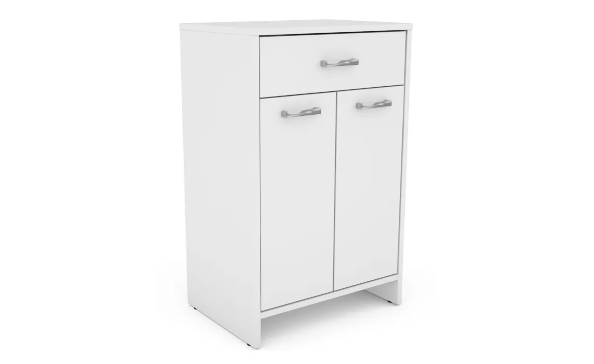 Tulon ormarić 2 vrata + 1 fioka 50,5x36x79cm beli