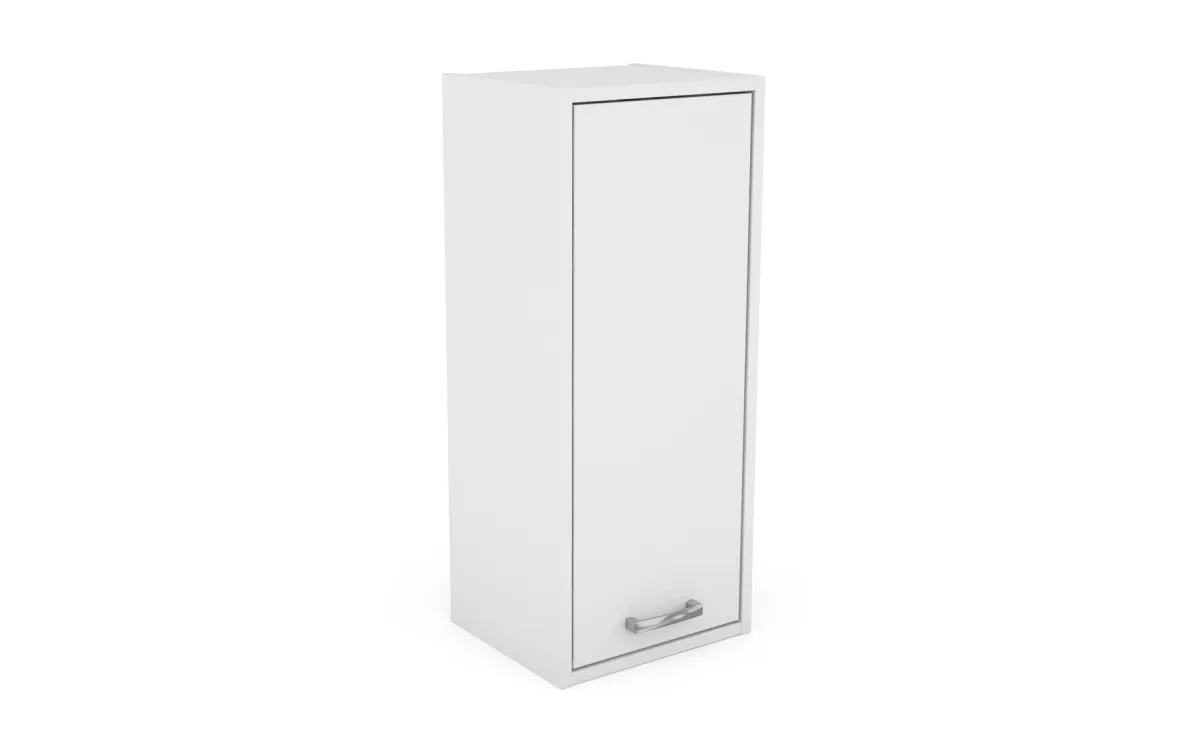 Tulon viseći ormarić 1 vrata 30x26x71,5cm beli