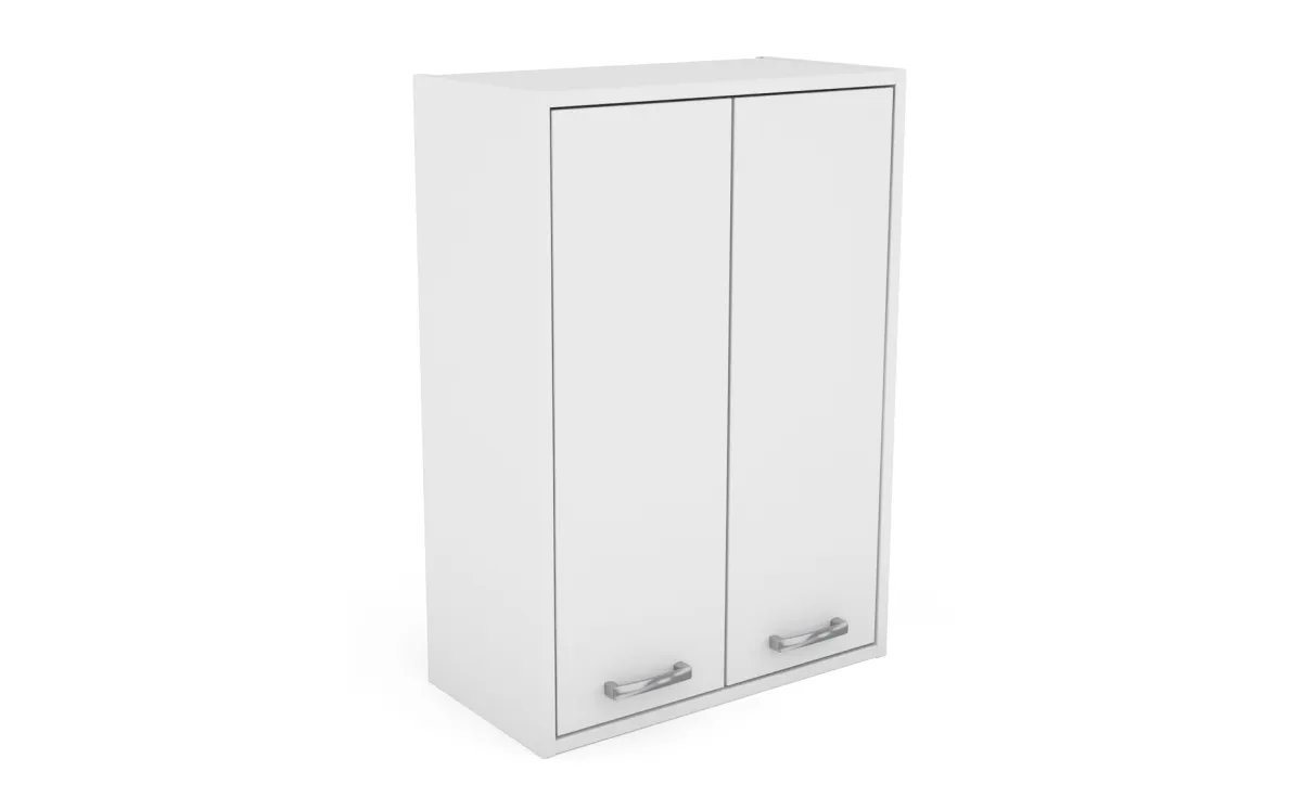 Tulon viseći ormarić 2 vrata 50x25,5x71,5cm beli