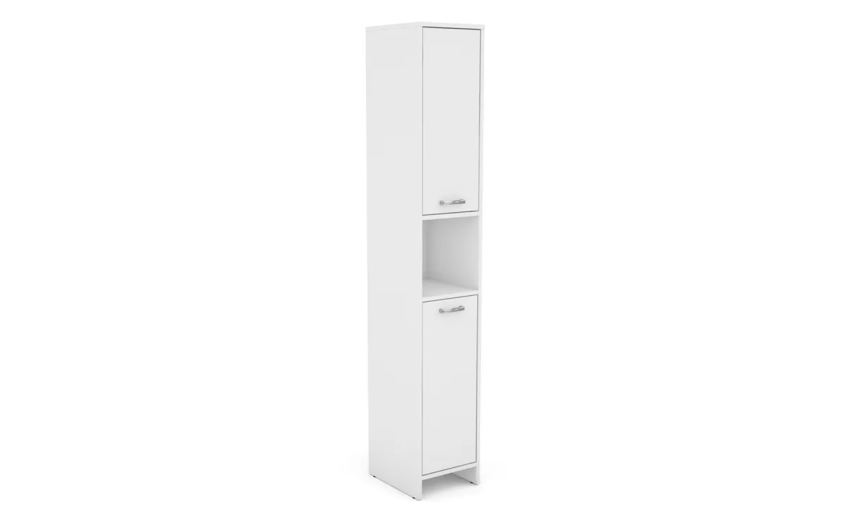 Tulon visoki ormar 2 vrata + 1 otvor 30x36x180cm beli