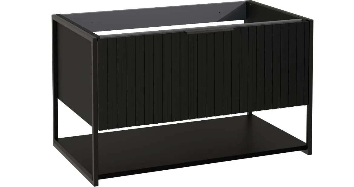 Turf 80 1S kupatilska baza 79,5x46x47,5 cm crni