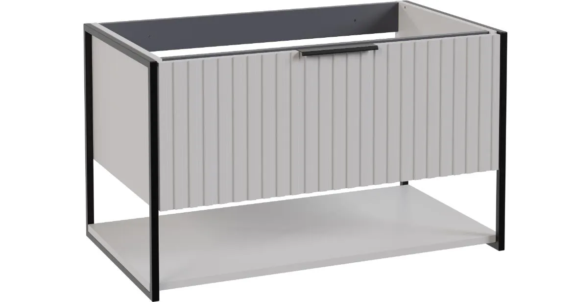 Turf 80 1S kupatilska baza 79,5x46x47,5 cm siva