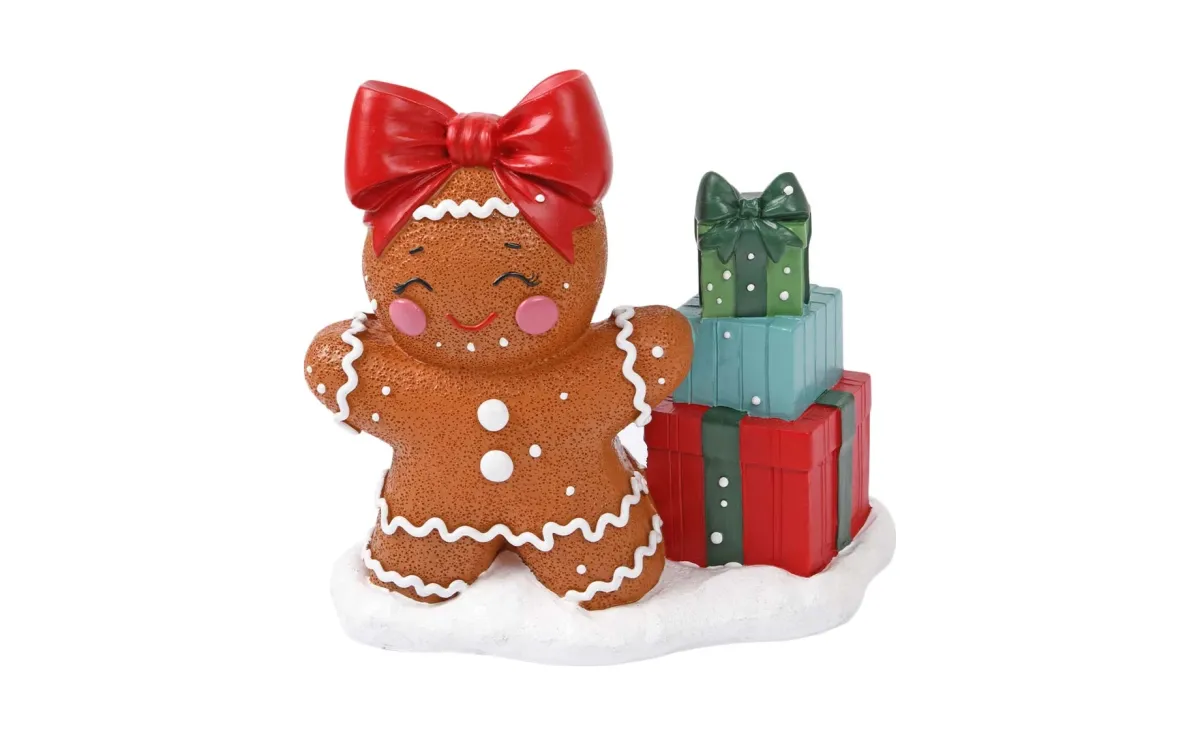 Ukras Gingerbread 15,6cmx9,5cmx15,2cm