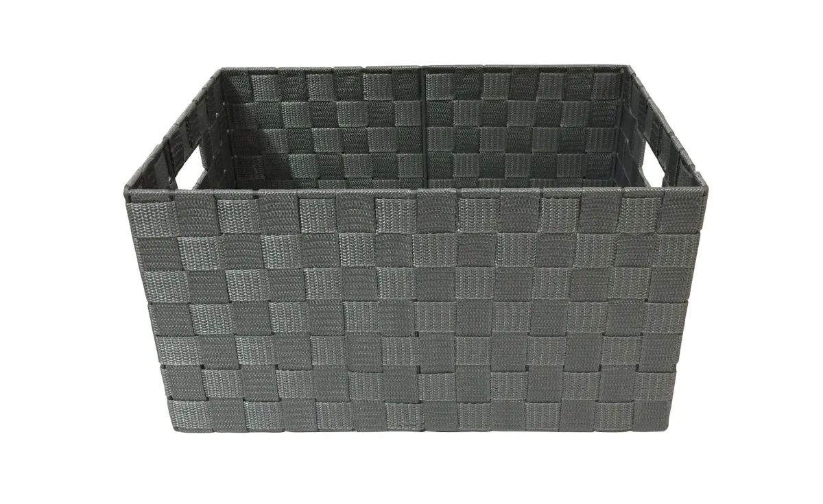 Ukrasna korpa Cindy 38x20x28cm siva