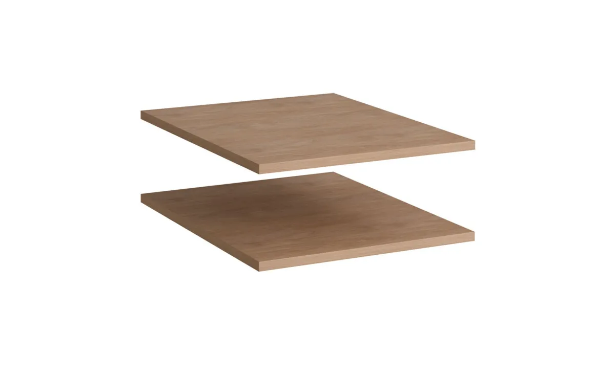 Ultra set 2/1 polica 48x55 cm hrast