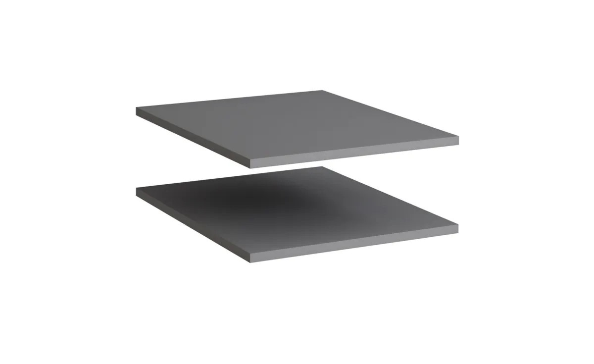 Ultra set 2/1 polica 48x55 cm sivi