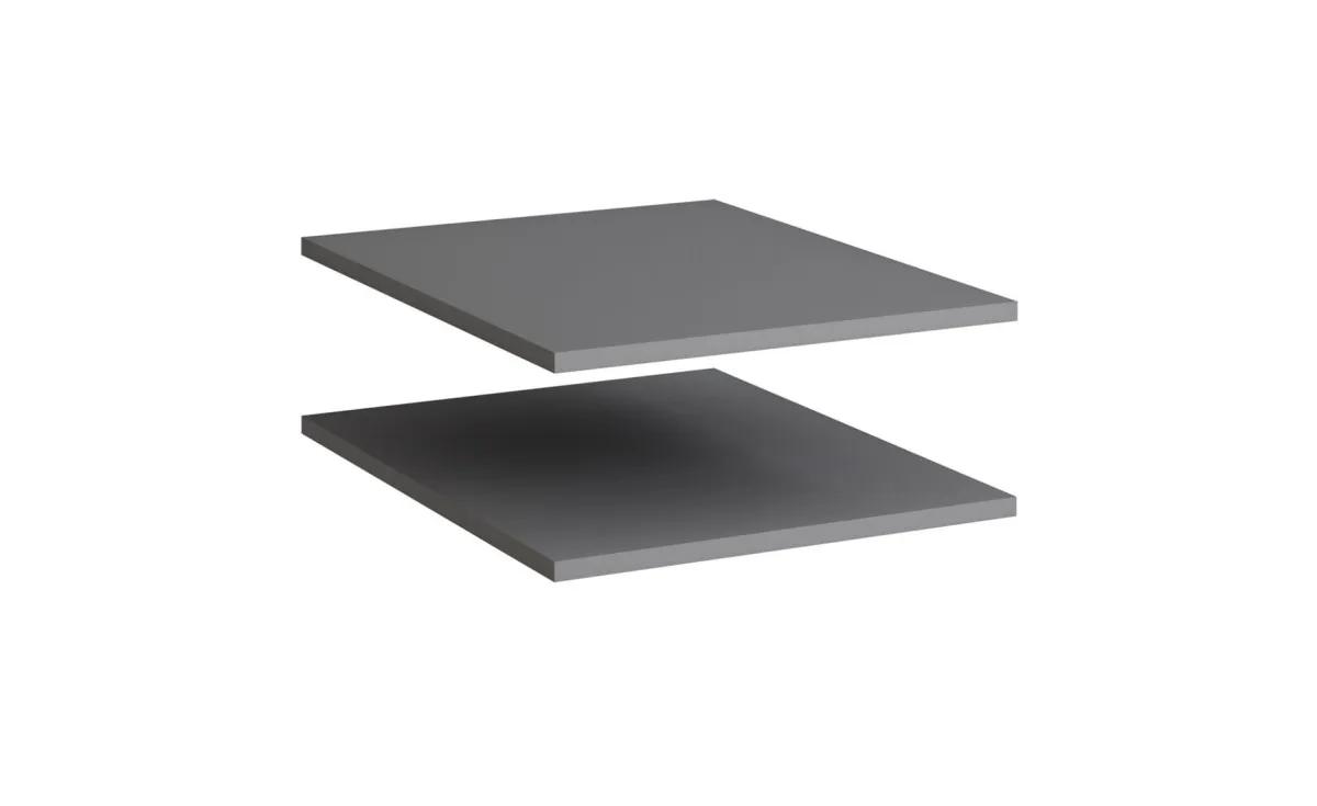 Ultra set 2/1 polica 48x55 cm sivi