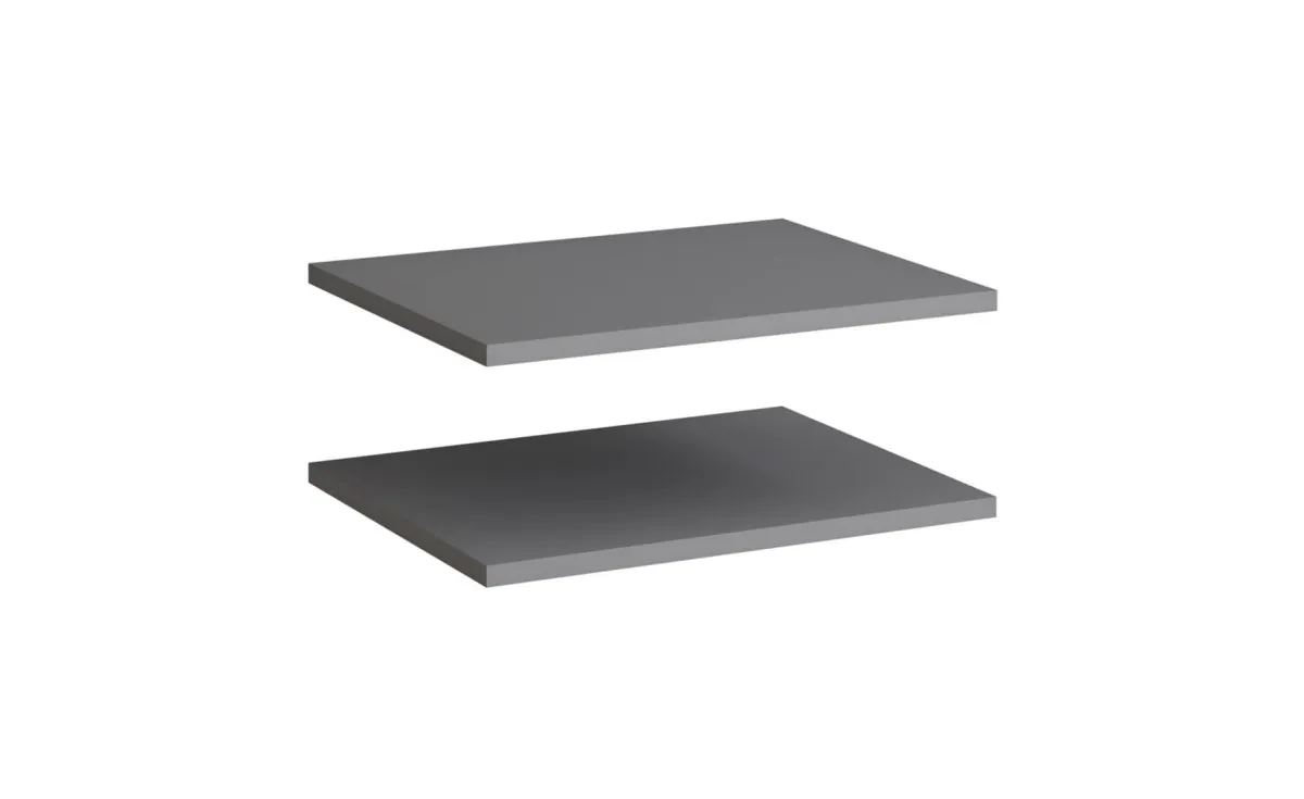 Ultra set 2/1 polica za ugaoni ormar 50x36 cm sivi