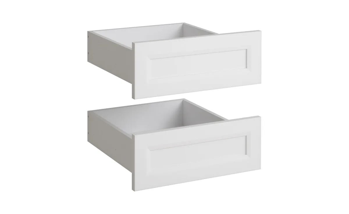 Ultra set 2/1 spoljašnjih fioka 45x40x19 cm beli