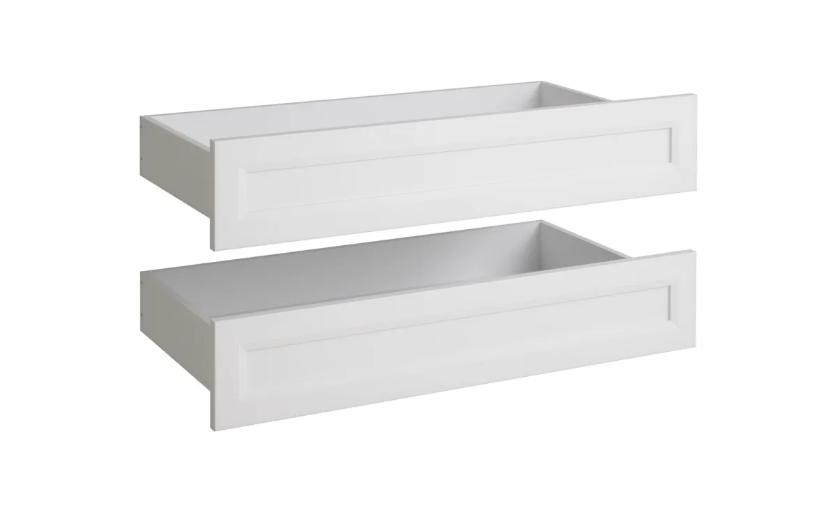 Ultra set 2/1 spoljašnjih fioka sa okvirom 91x45x19 cm bela