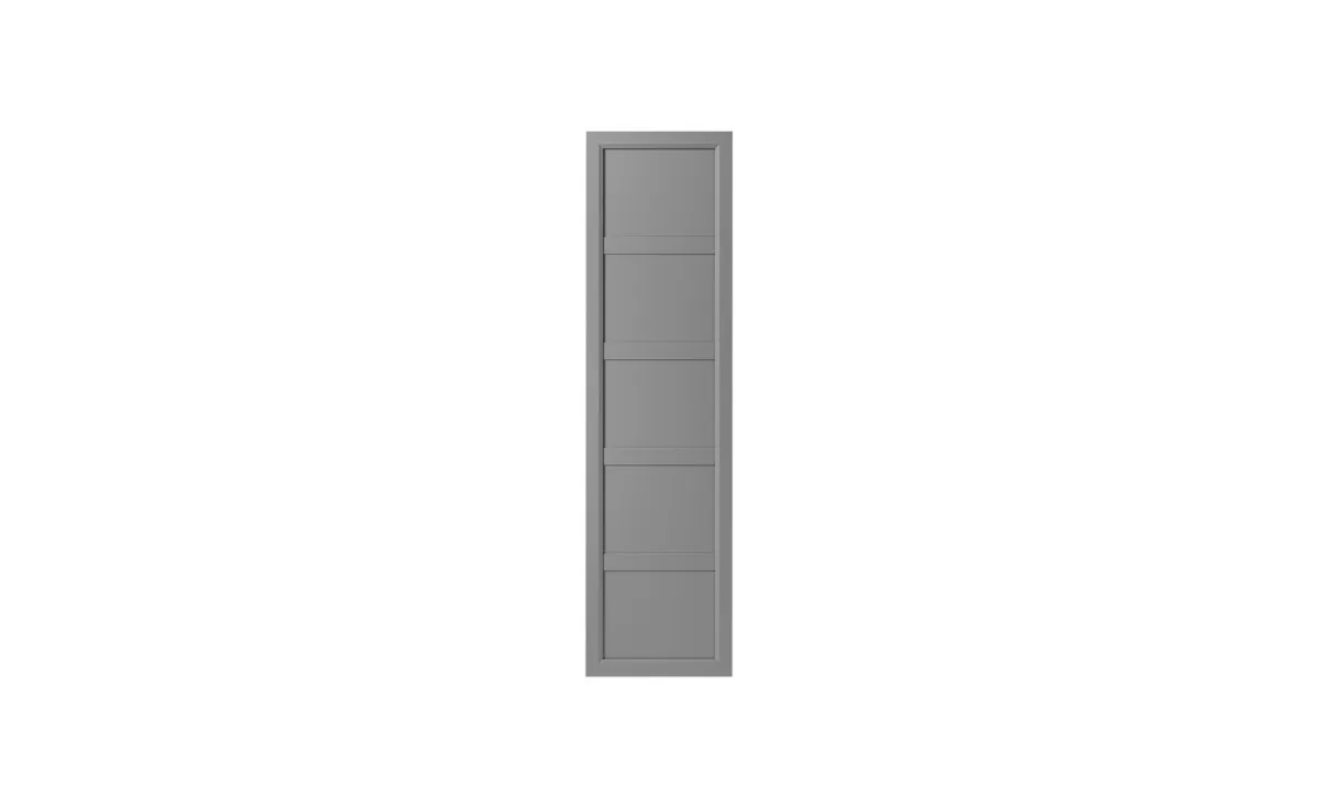 Ultra vrata sa okvirom 51x189 cm siva