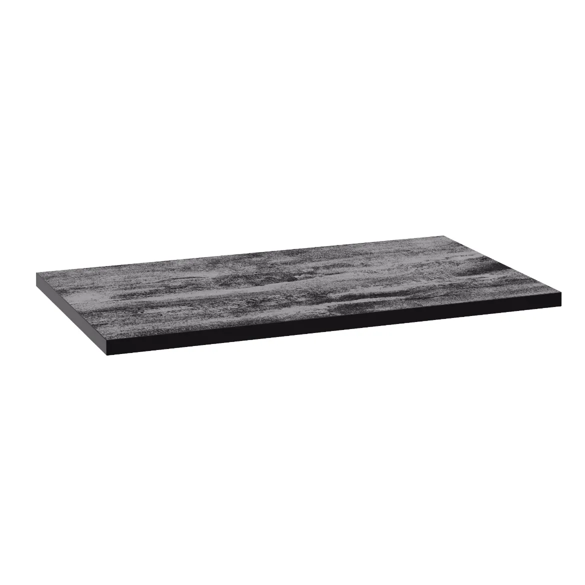 Uni 80 radna ploca 80x46x2,5 cm crna